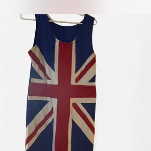 Union Jack Sleeveless Dress